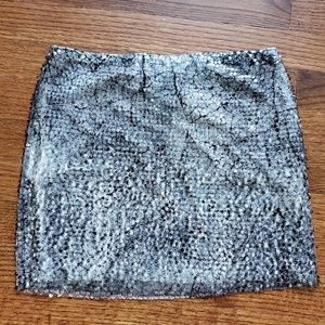 Guess sequined mini skirt size xs